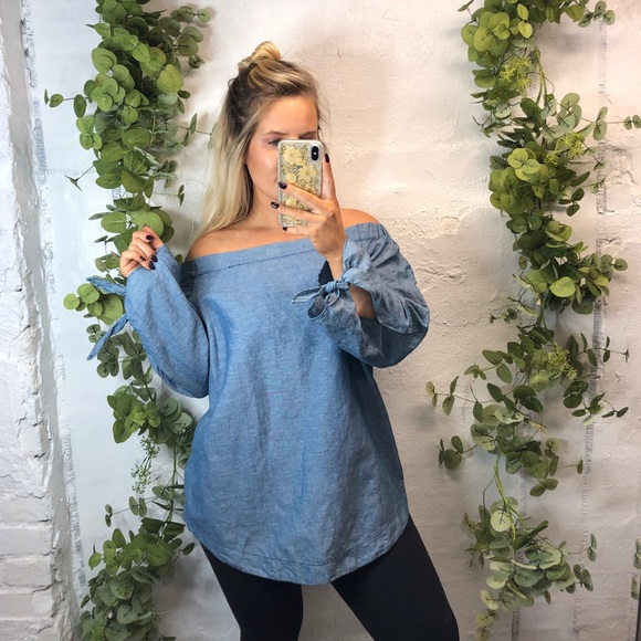 Free People Tops - Free People Show Me Your Shoulder Top M